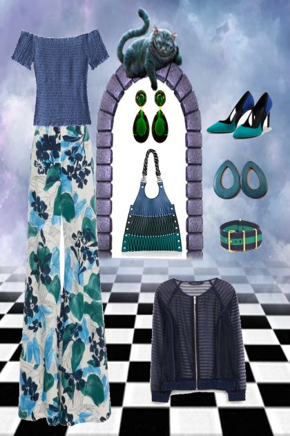 Through The Looking Glass- Combinazione di moda