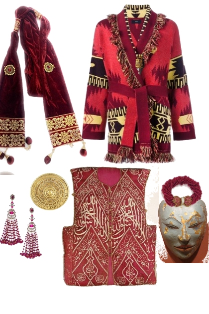 Silk Road- Combinazione di moda