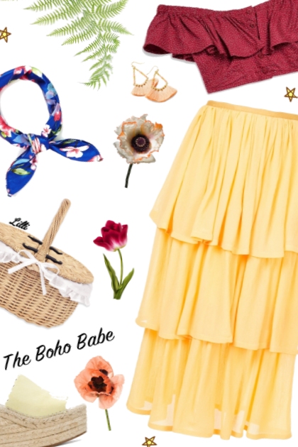 The Boho Babe- Fashion set