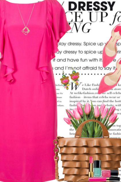 Dress for Spring- combinação de moda