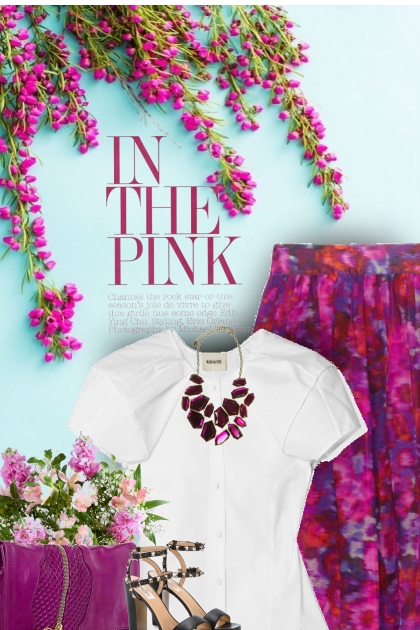 In the Pink- Combinazione di moda