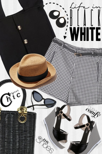 Life in Black and White- Fashion set