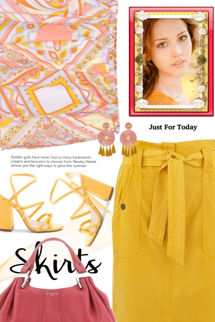 Yellow Skirt- Модное сочетание