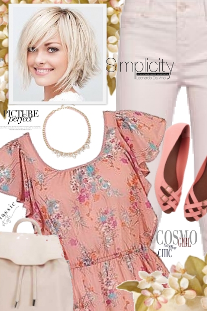 Floral Top- Fashion set