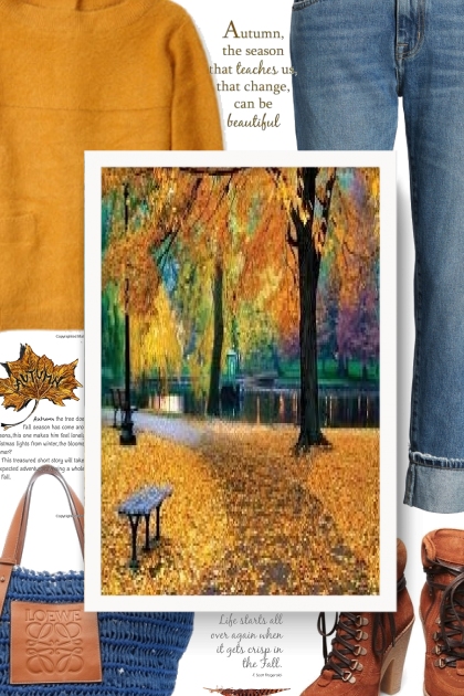 Autumn Beauty- Модное сочетание
