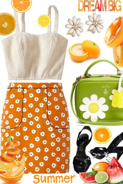 Summer Daisy- Combinazione di moda