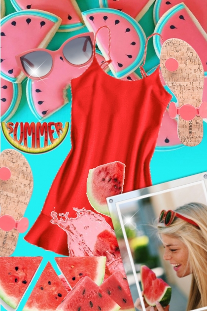 Watermelon Summer- Модное сочетание
