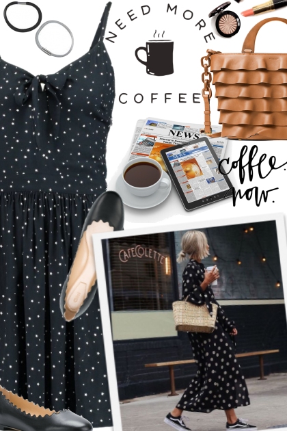 Need More Coffee Now- Combinaciónde moda