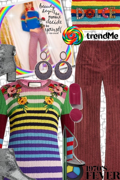 Trend Me Rainbow- Модное сочетание