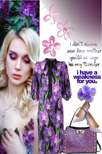 Lavender- Combinazione di moda