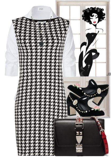 classic office look- Fashion set