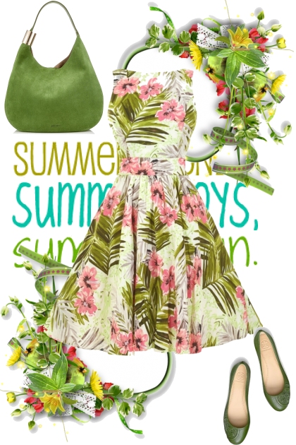 summer look- combinação de moda