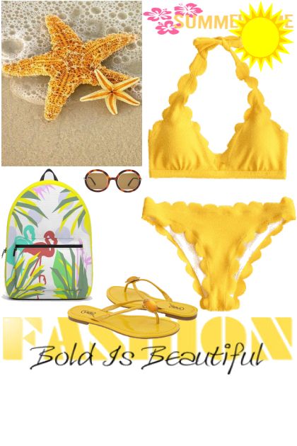 plaža- Modna kombinacija