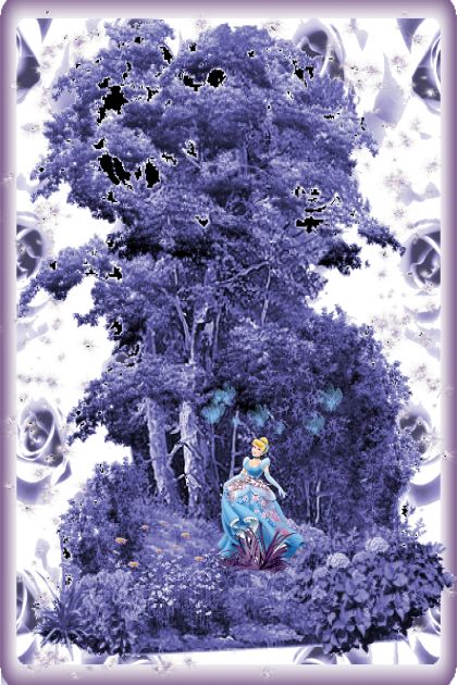 purple forest dance- combinação de moda