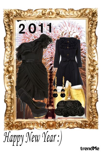 HAPPY NEW YEAR from PARIS :)- Модное сочетание