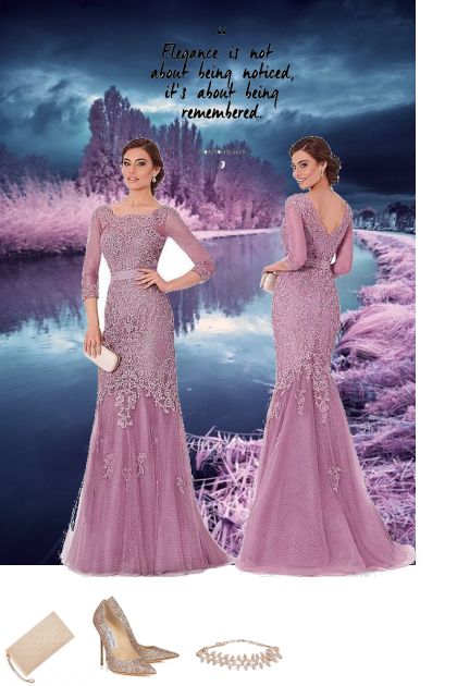 Lavender Elegance- Combinazione di moda