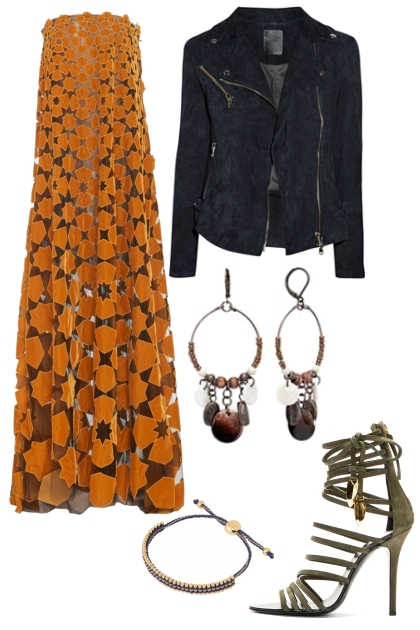 like the setting sun- Combinazione di moda