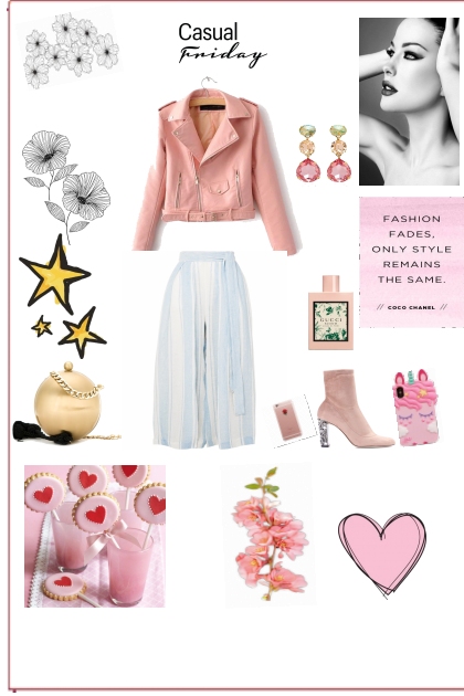 pink diary- combinação de moda
