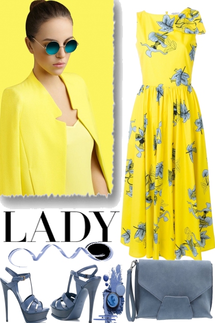 Lady Yellow- Модное сочетание