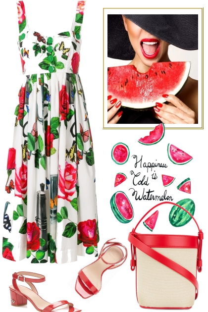 Happiness is Cold Watermelon... :-)- Fashion set