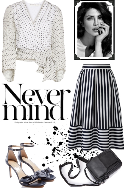 Never mind... Dots and Stripes- Modna kombinacija