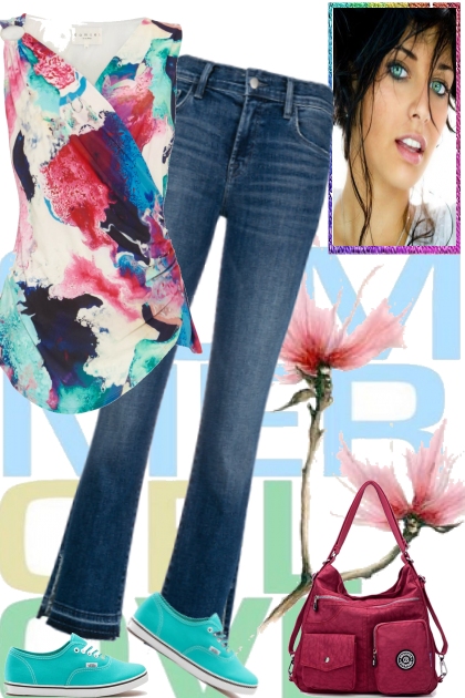 Put your Jeans on- Combinazione di moda