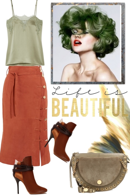 Life is beautiful.- Combinazione di moda