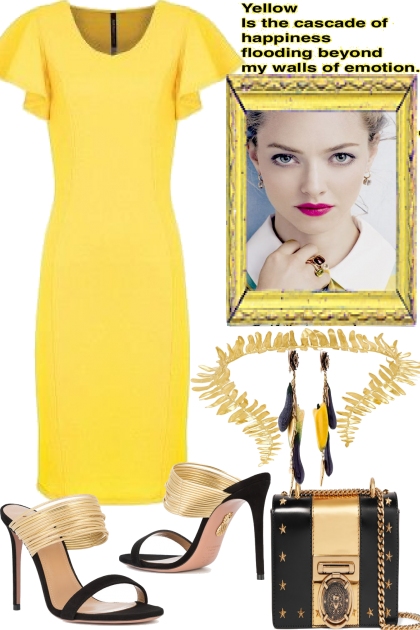 HAPPY YELLOW- Fashion set