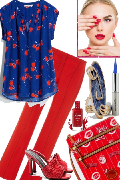 Red Hot Blue- Fashion set