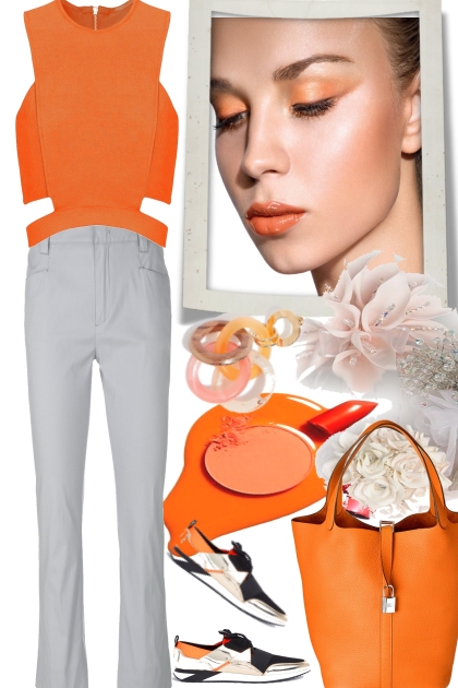 Fresh Orange- Combinaciónde moda