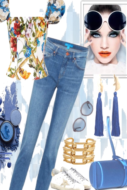 Summer Jeans- Combinazione di moda