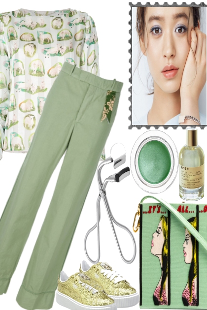 Summer Day in MInt- Combinazione di moda