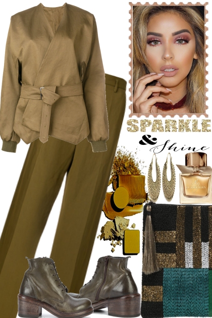 Sparkle & Shine in Fall- Combinaciónde moda