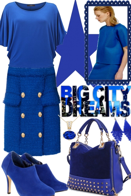 Big City Dreams, one color- combinação de moda