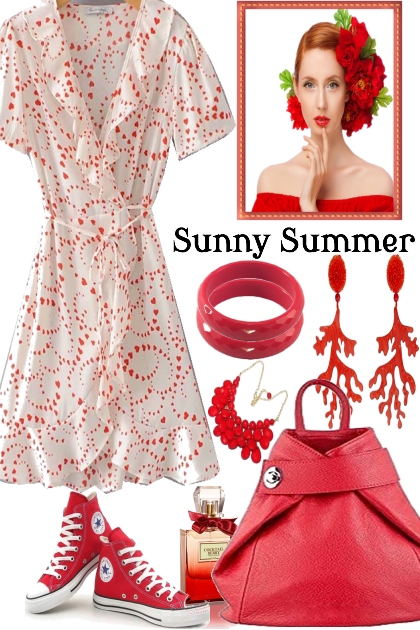 Sunny Summer- combinação de moda