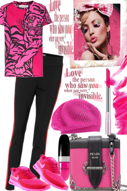 Every Day with Pink- combinação de moda