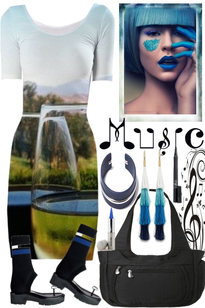 Music is her life- Fashion set