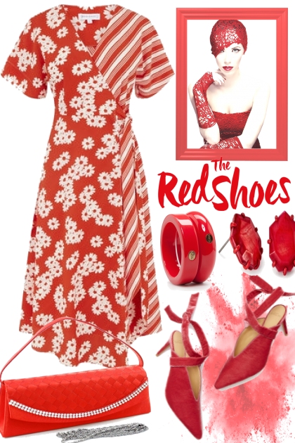 WEAR YOUR RED SHOES- Fashion set