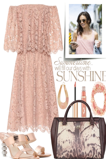Summertime will fill our days with Sunshine.- Fashion set