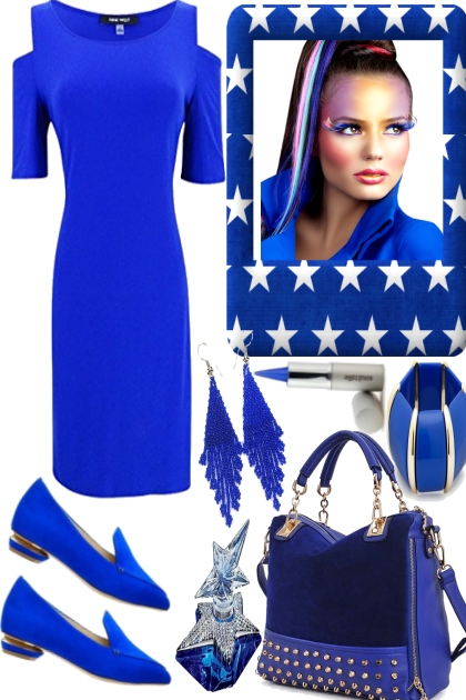 Royal Blue- Combinazione di moda