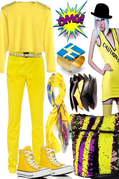 OMG Yellow- Modekombination