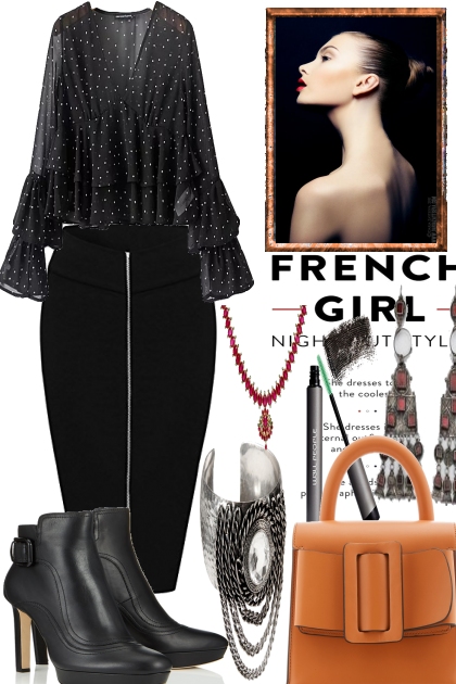 French Girl in Paris- Modna kombinacija