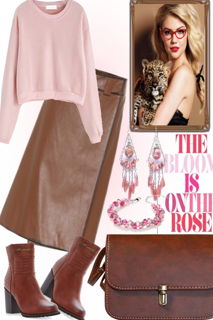 BROWNIES IN ROSE- Combinaciónde moda