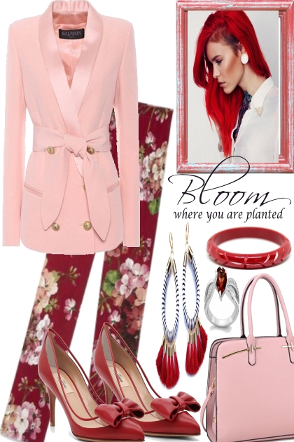 Bloom where you are planted- Modekombination