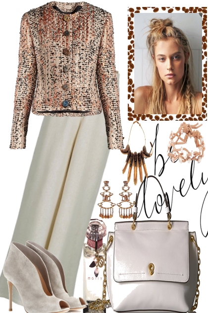 Elegant for Lunch with friends- Fashion set