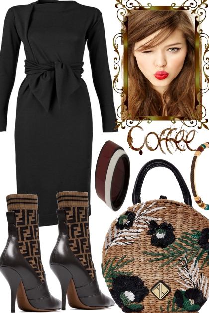 Time for a cup of Coffee- Combinazione di moda