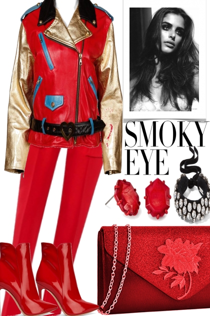 WON´T BE BAD TO WEAR RED- Fashion set