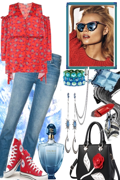 SUMMER WITH REDS- Модное сочетание