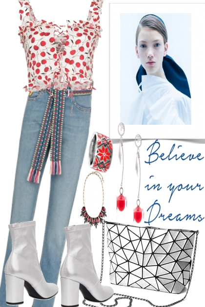 .BELIEVE IN YOUR DREAMS- Combinazione di moda