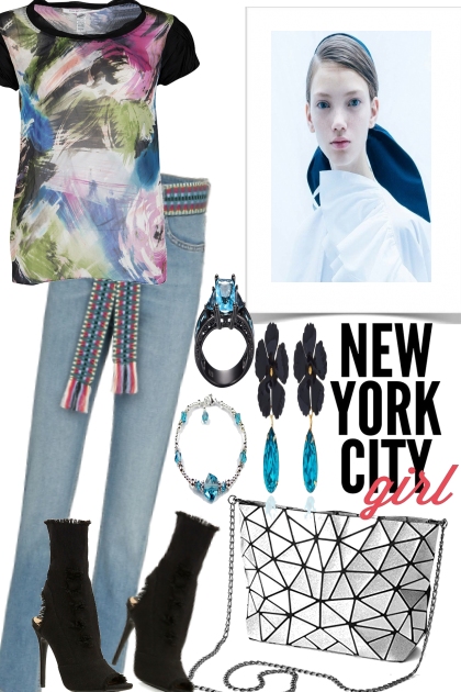 NEW YORK CITY GIRL..- 搭配